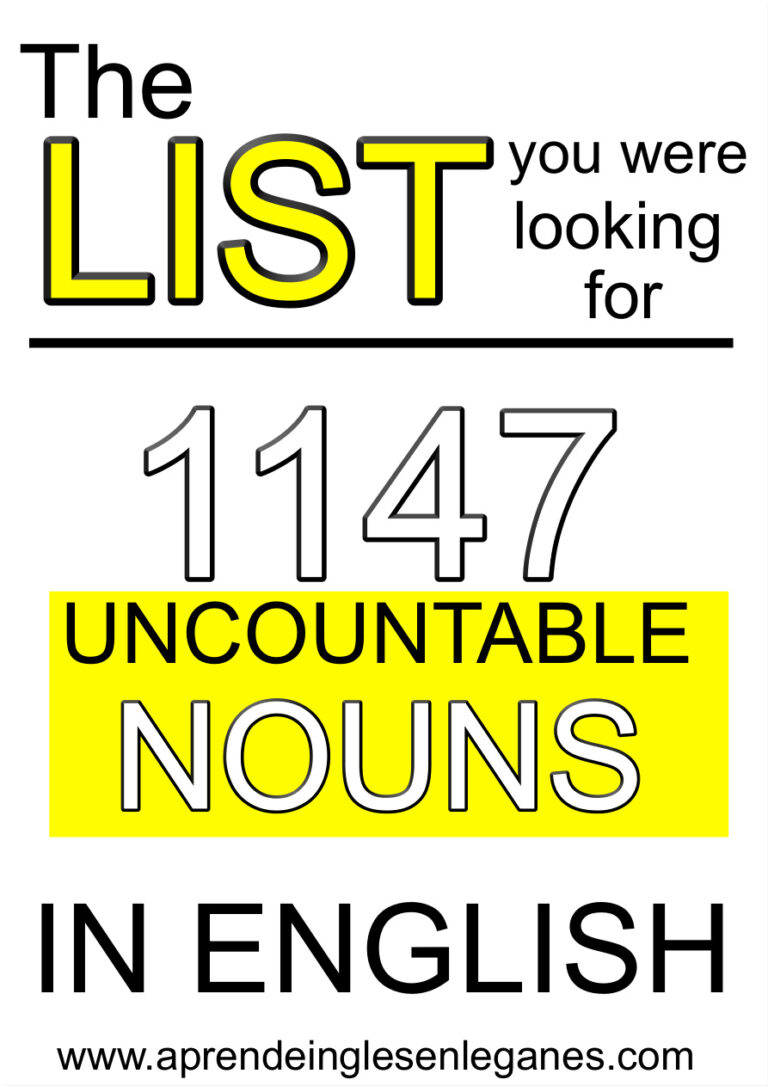 1147 Uncountable Nouns Kitap Kapağı