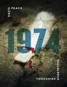1974 Forsta boken i Yorkshire kvartetten Peace David Kitap Kapağı