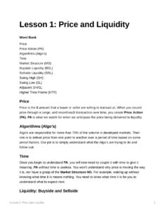 4.A.Price and Liquidity Kitap Kapağı