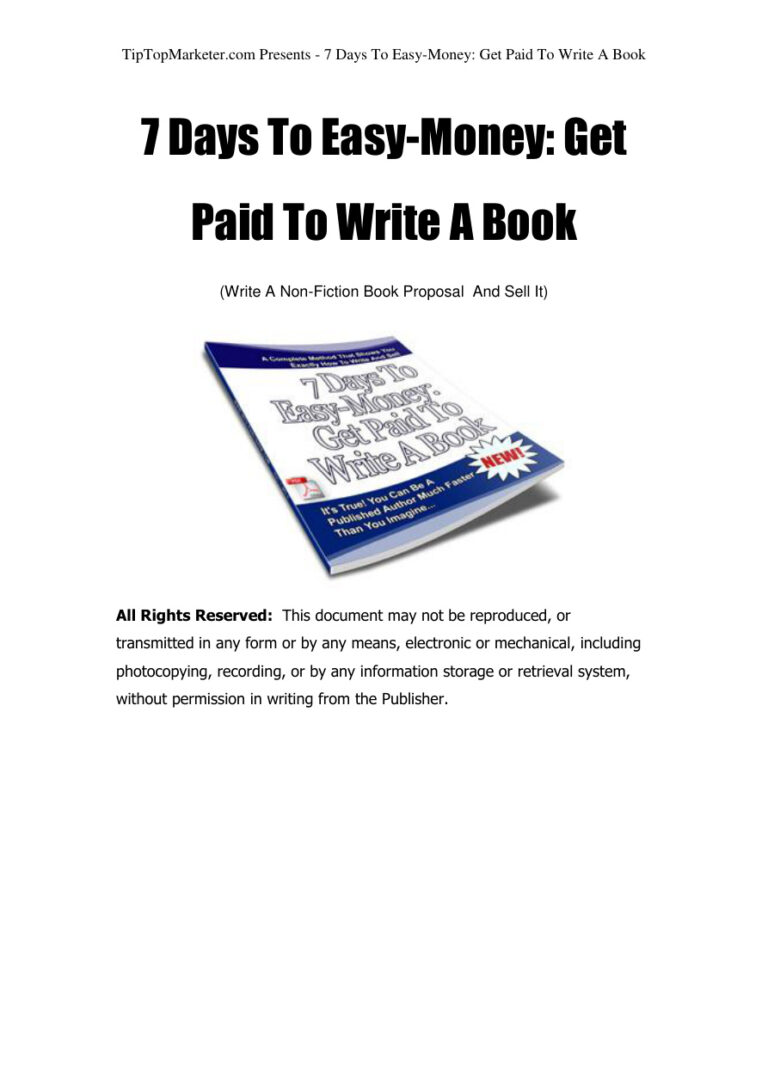 7 Days to Easy Money PDF – Anne Lee Rogers