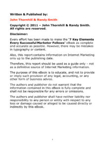 62c81cda36f16 7 key elements every successful marketer follows Kitap Kapağı