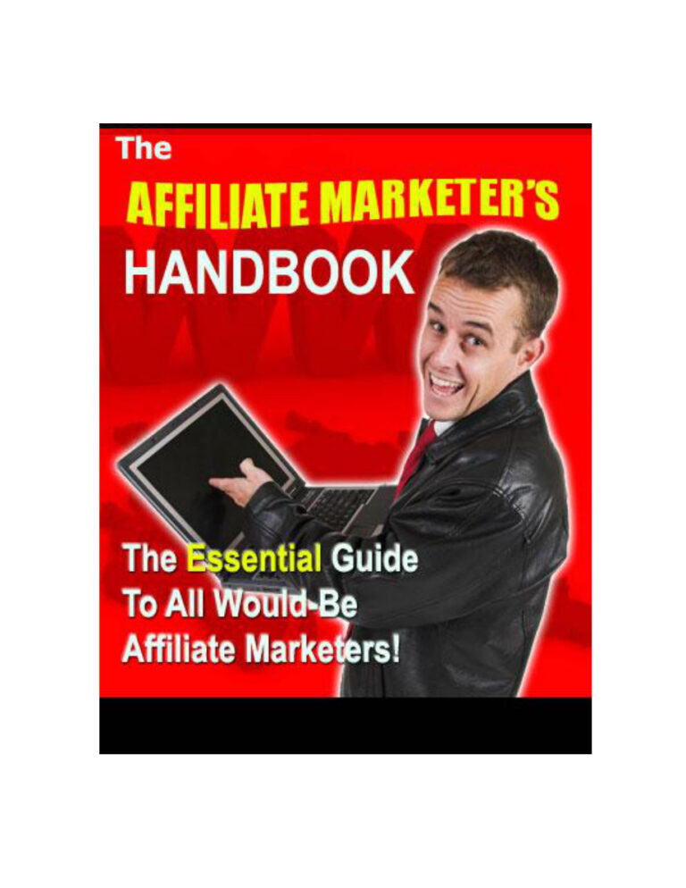 Affiliate Marketer’s Handbook PDF – Unknown Author