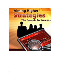62c82b2c707c9 aiming higher strategies Kitap Kapağı
