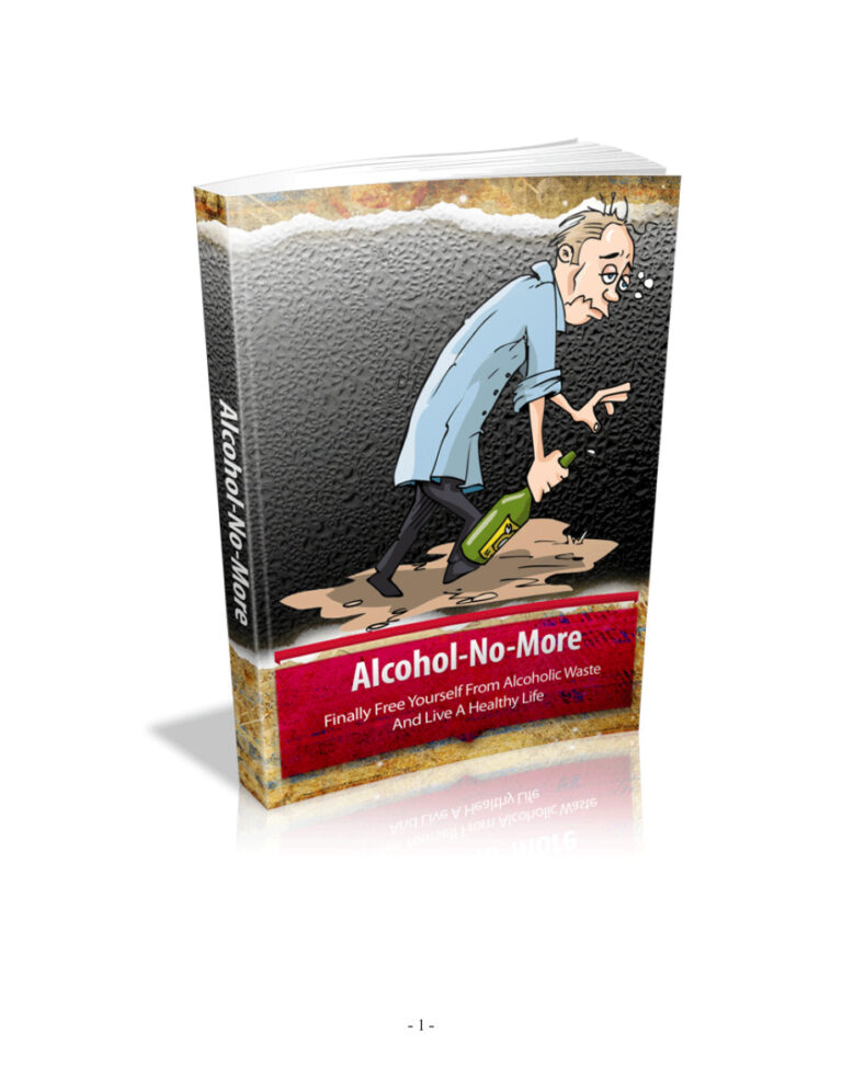 Alcohol No More PDF – Unknown Author