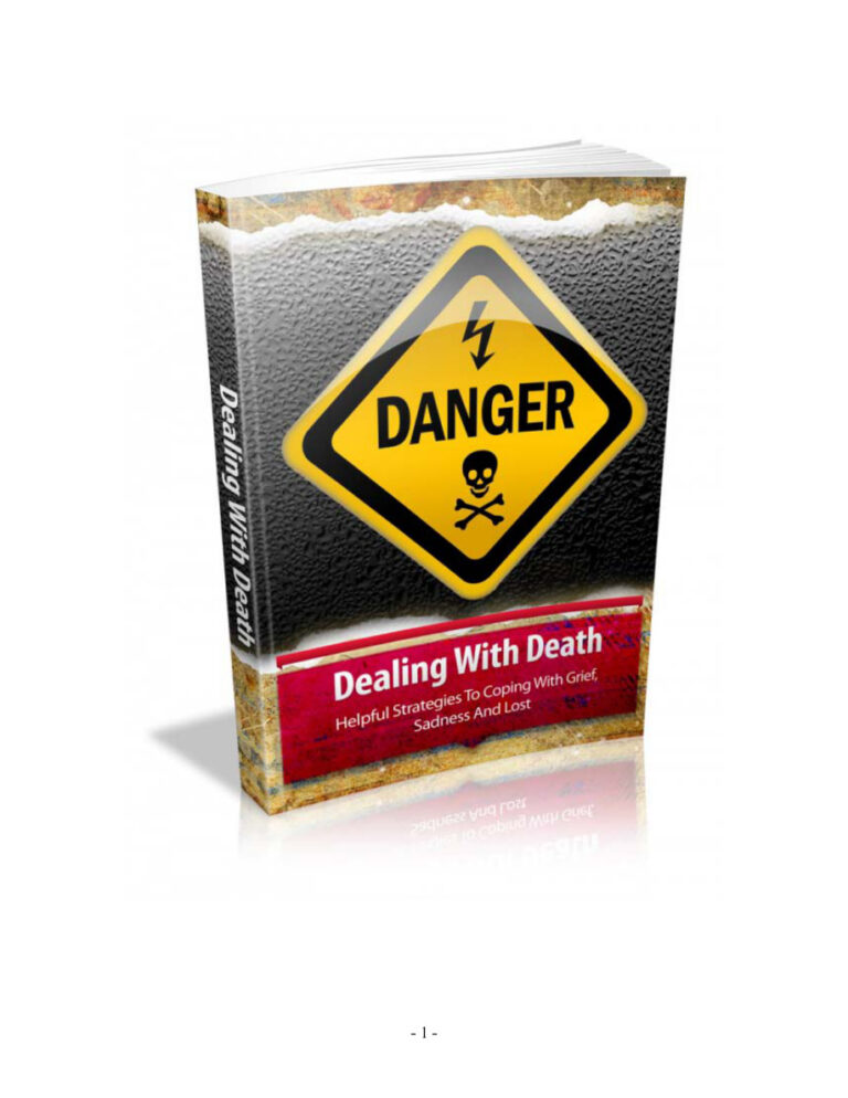 Dealing with Death PDF – Unknown Author
