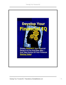 62cb72fb853c8 develop your financial iq Kitap Kapağı