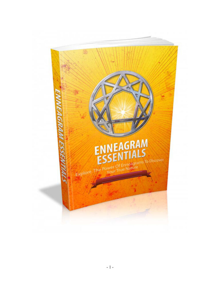 Enneagram Essentials PDF – Unknown Author