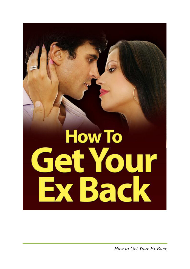 62cdbeeee4625 how to get your ex back Kitap Kapağı