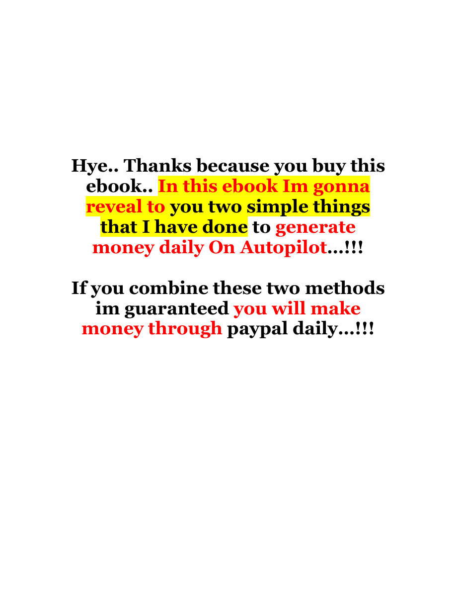 How I Make Over USD 100 on Auto-Pilot Daily