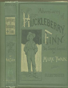 62cee4d31bc21 adventures of huckleberry finn Kitap Kapağı