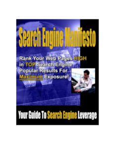 62e02194e7d26 search engine manifesto Kitap Kapağı