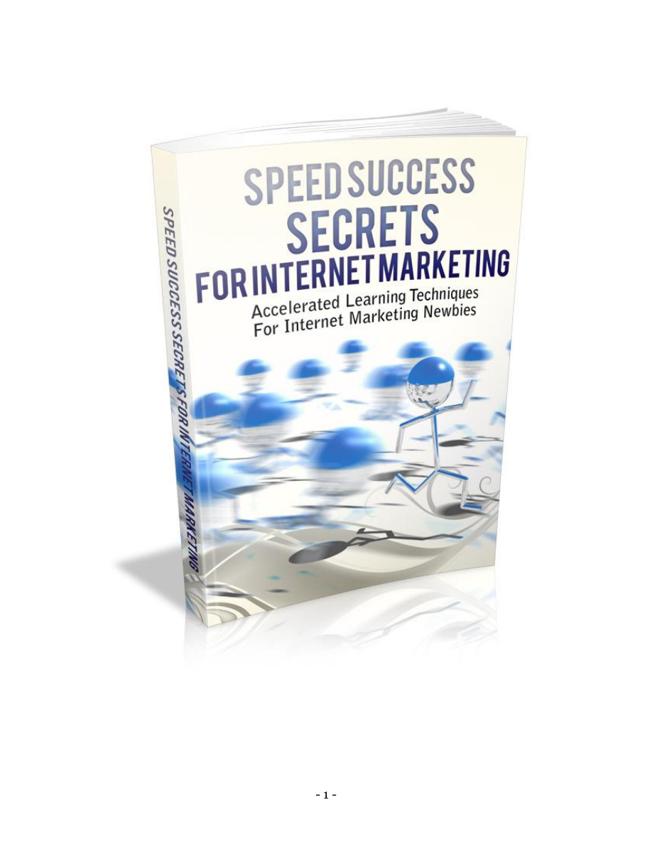 Speed Success Secrets for Internet Marketing