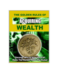 62e11ecbce919 the golden rules of acquiring wealth Kitap Kapağı