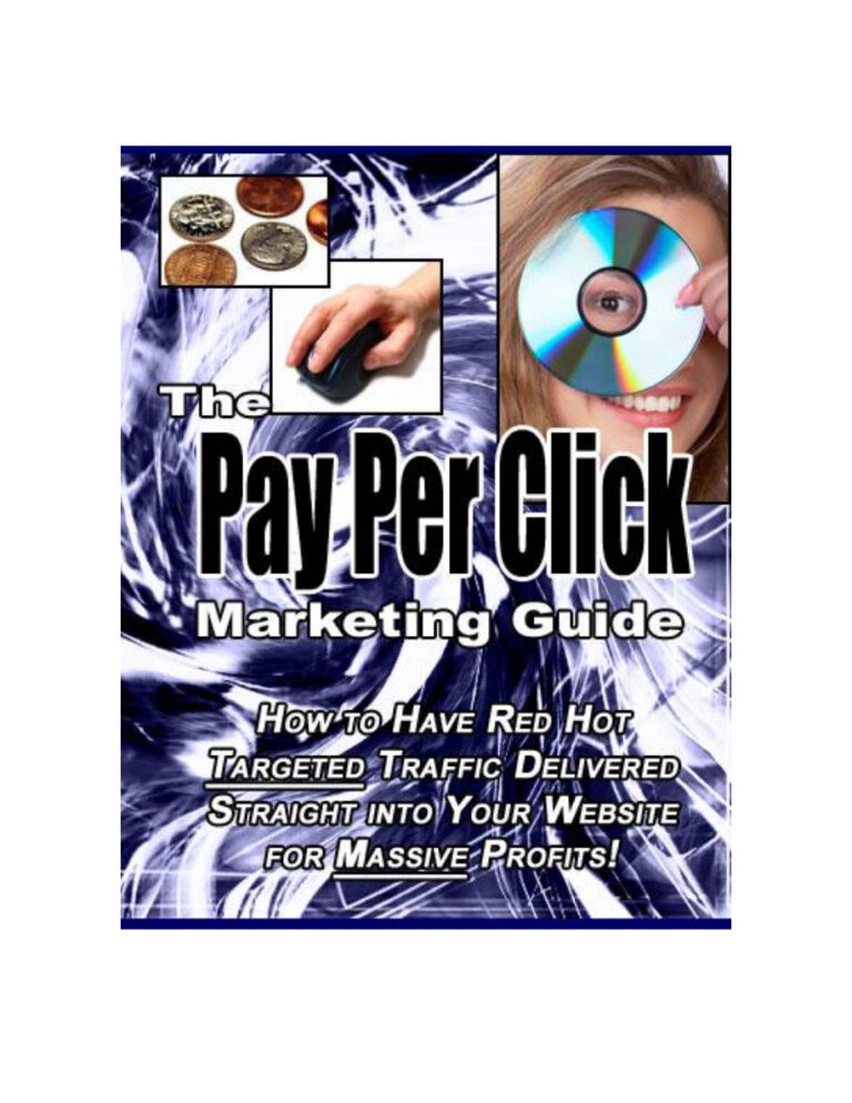The Pay-Per-Click Marketing Guide PDF – Unknown Author