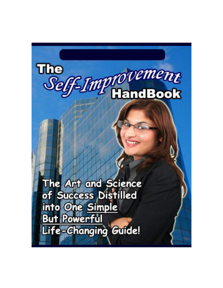 62e12843115be the self improvement handbook Kitap Kapağı