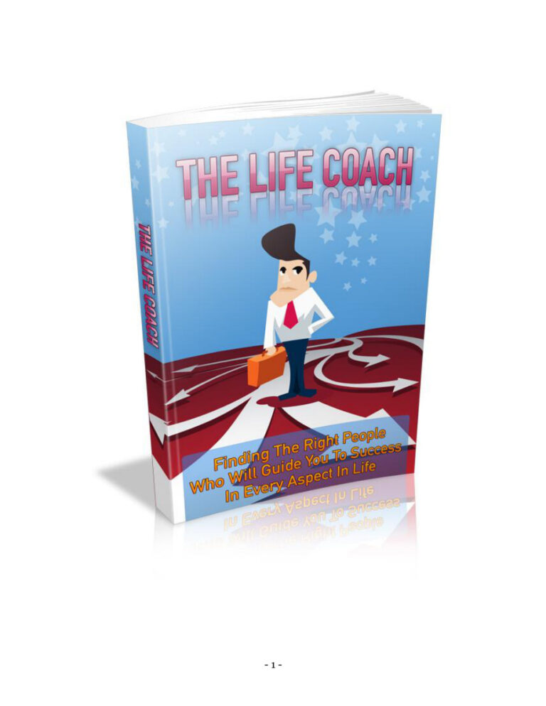 62e132da95052 the life coach Kitap Kapağı