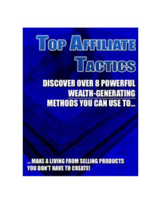 62e1373a48ce9 top affiliate tactics Kitap Kapağı