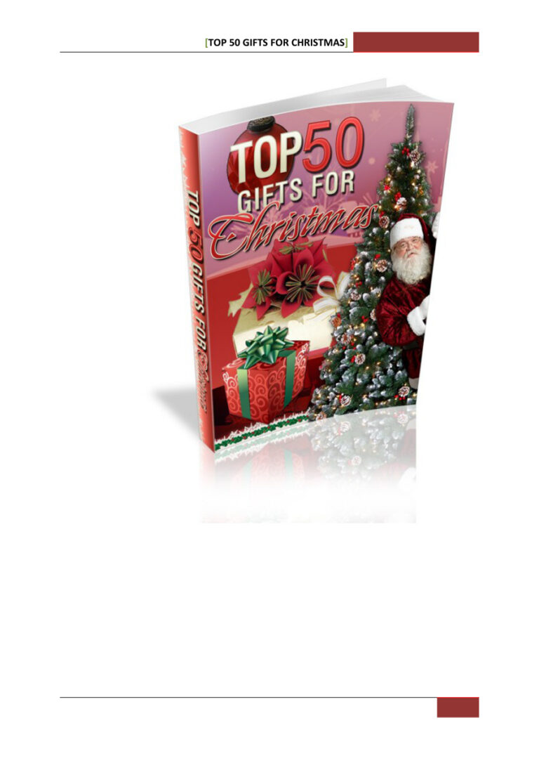 62e27460787de top 50 gifts for christmas Kitap Kapağı