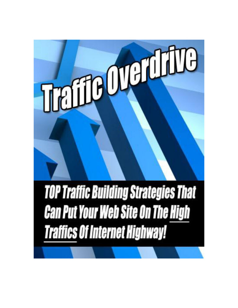 Traffic Overdrive (Edition 1) PDF – Unknown Author