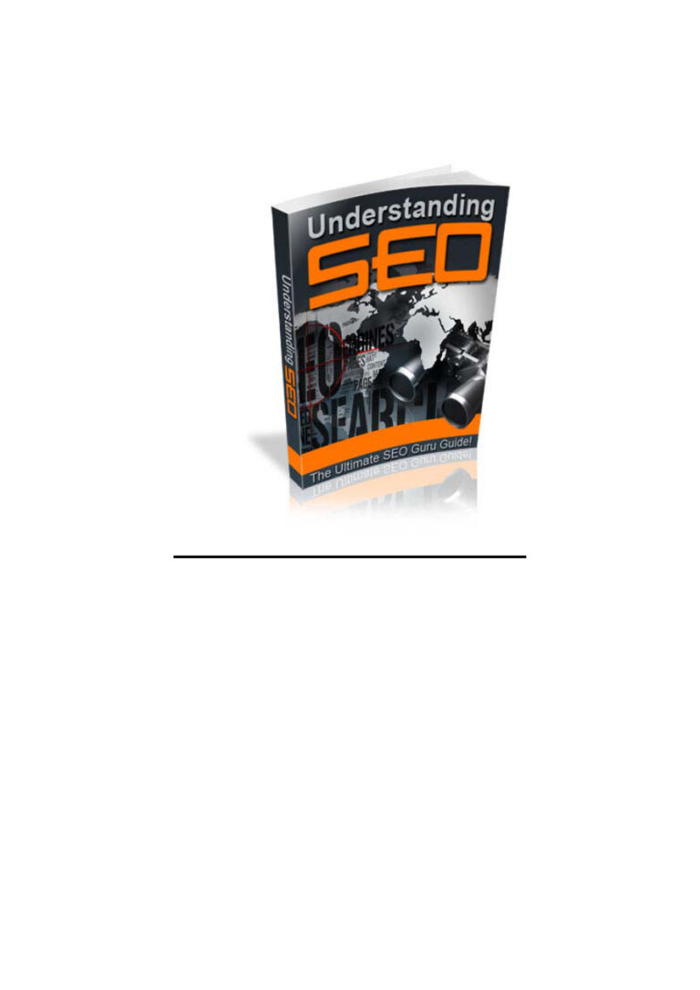 Understanding SEO PDF – Unknown Author