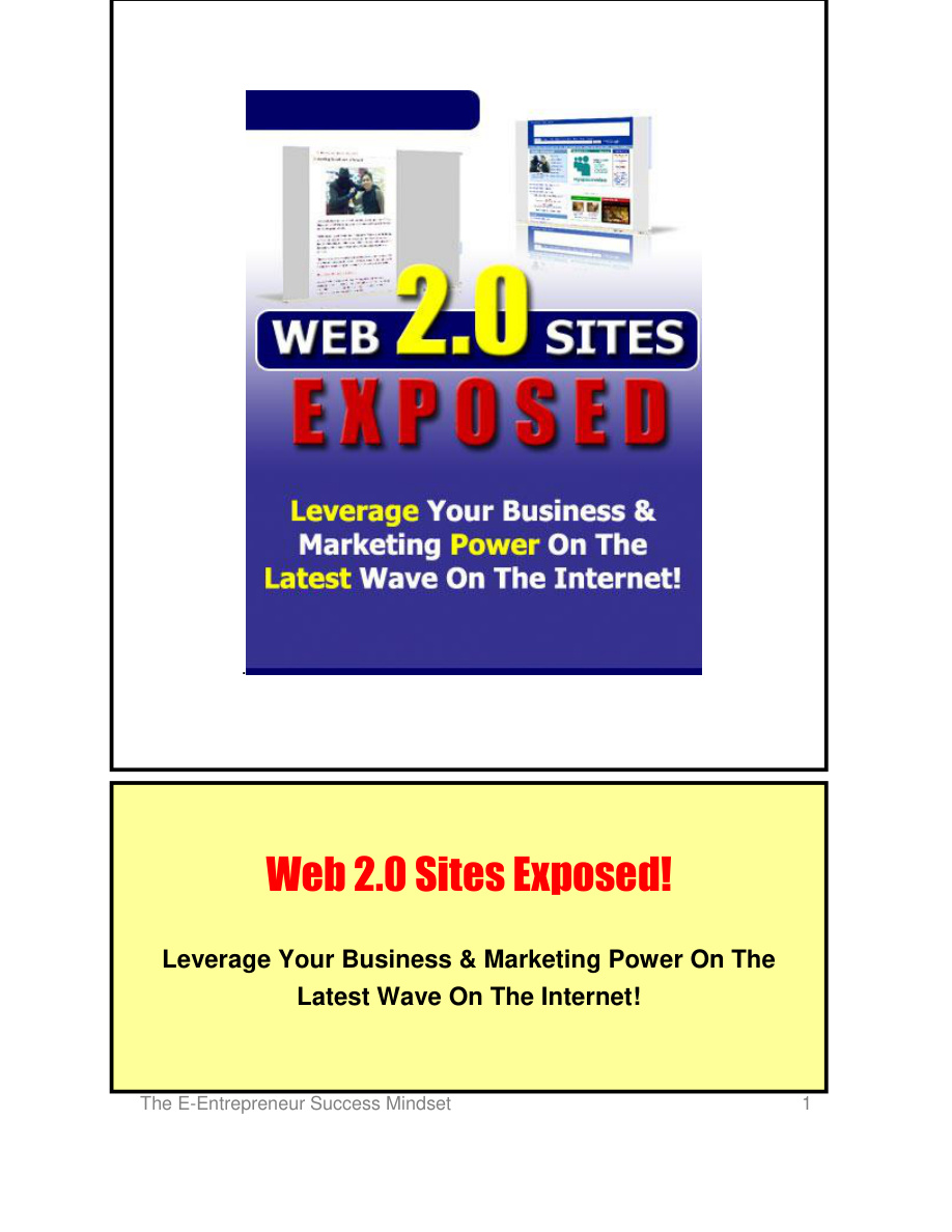 Web 2.0 Sites Exposed