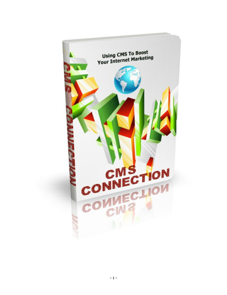CMS Connection PDF – Unknown Author