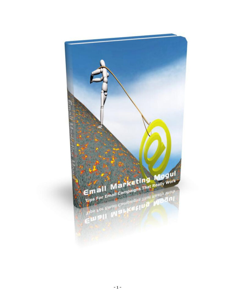 Email Marketing Mogul PDF – Unknown Author