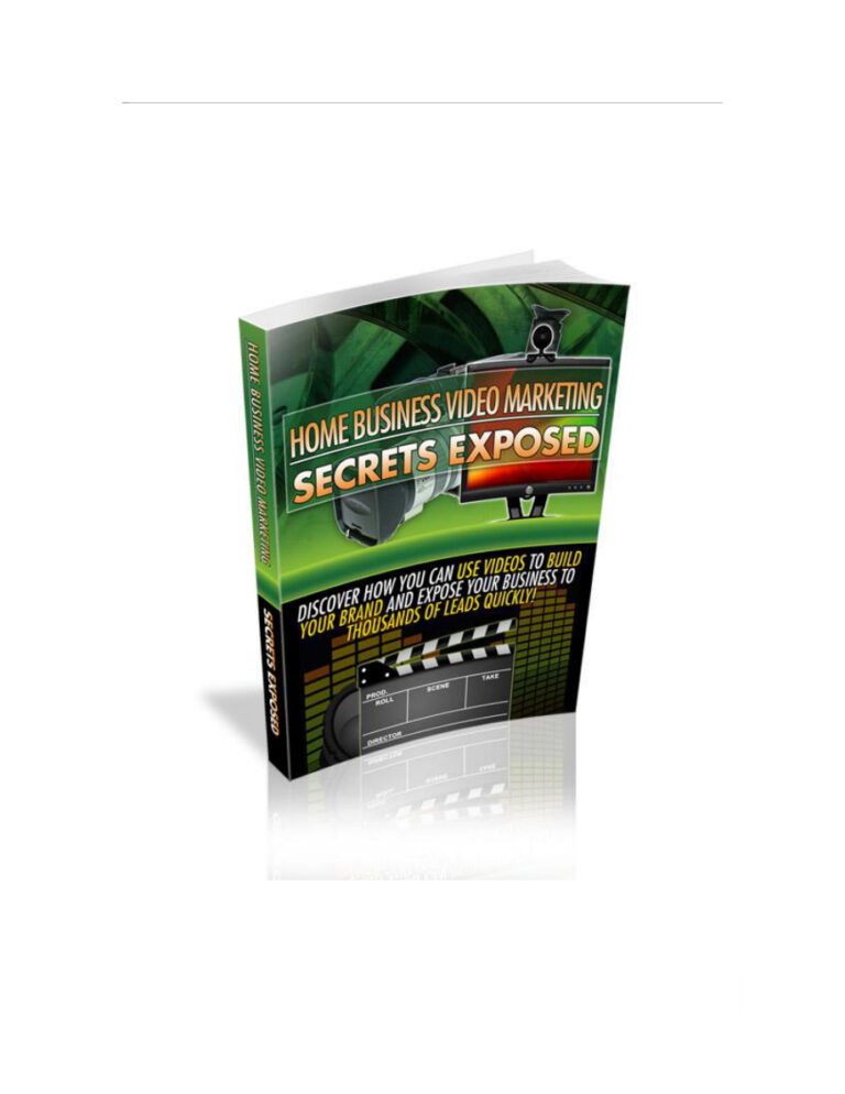 Home Business Video Marketing Secrets Exposed (Volume 1) PDF – Unknown Author