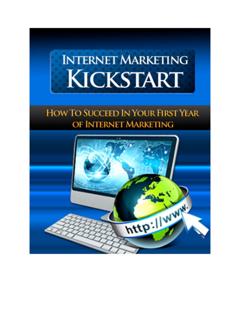 Internet Marketing Kickstart PDF – Unknown Author