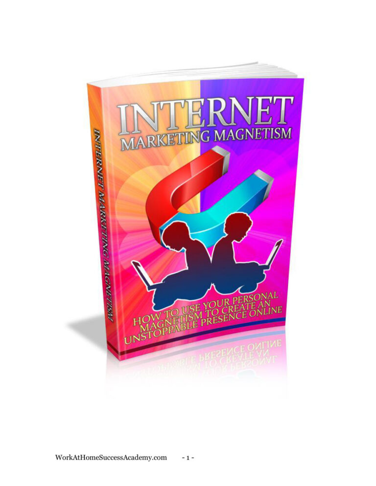 Internet Marketing Magnetism PDF – Unknown Author
