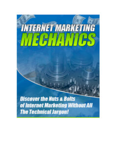 62e8352620c09 internet marketing mechanics Kitap Kapağı