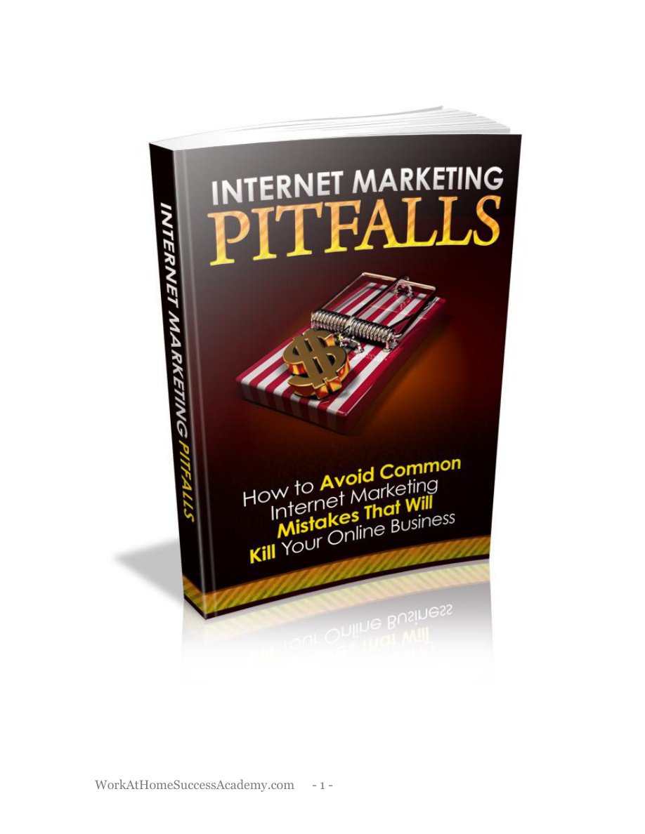 Internet Marketing Pitfalls