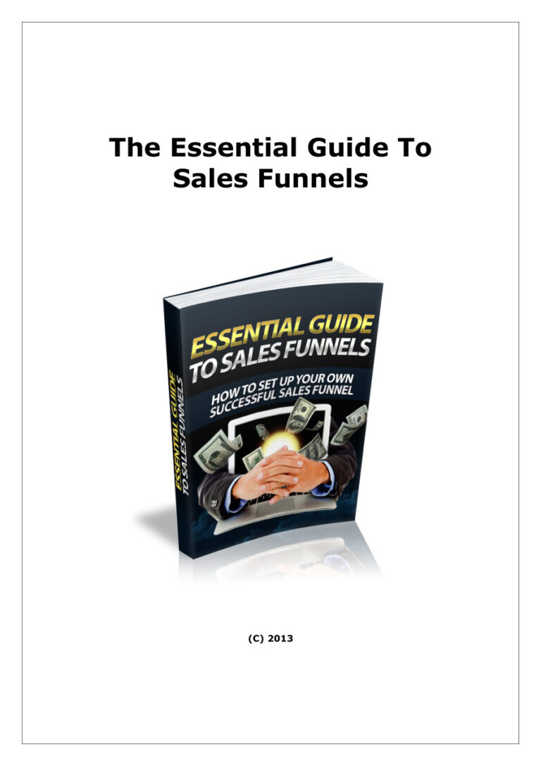 Essential Guide to Sales Funnels PDF – Unknown Author