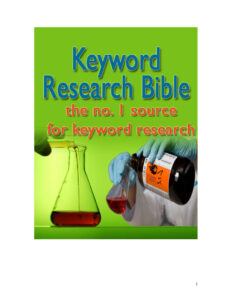 62e983b45ed5d keyword research bible Kitap Kapağı