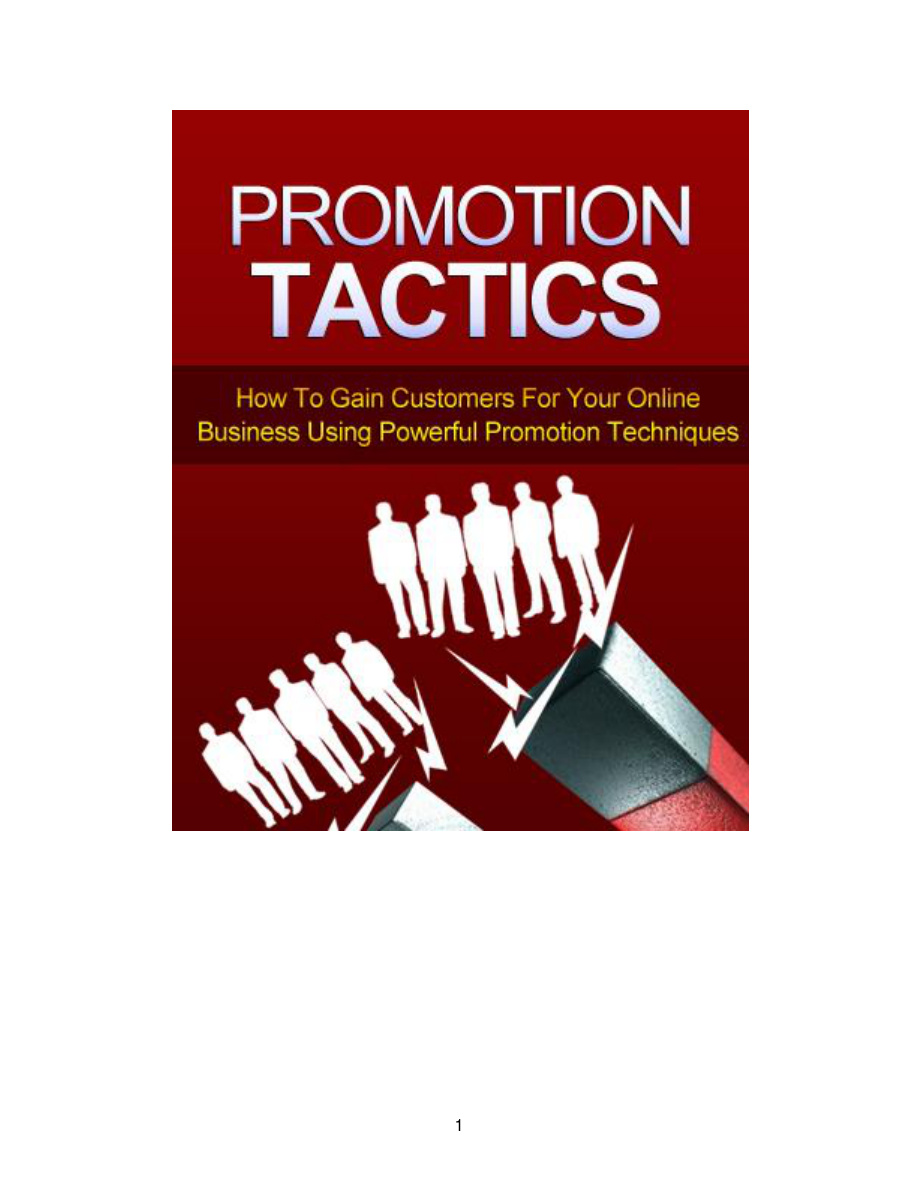 Promotion Tactics
