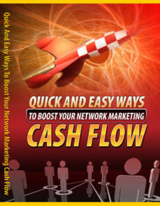 62ea8108c5217 quick and easy ways to boost your network marketing cash flow Kitap Kapağı
