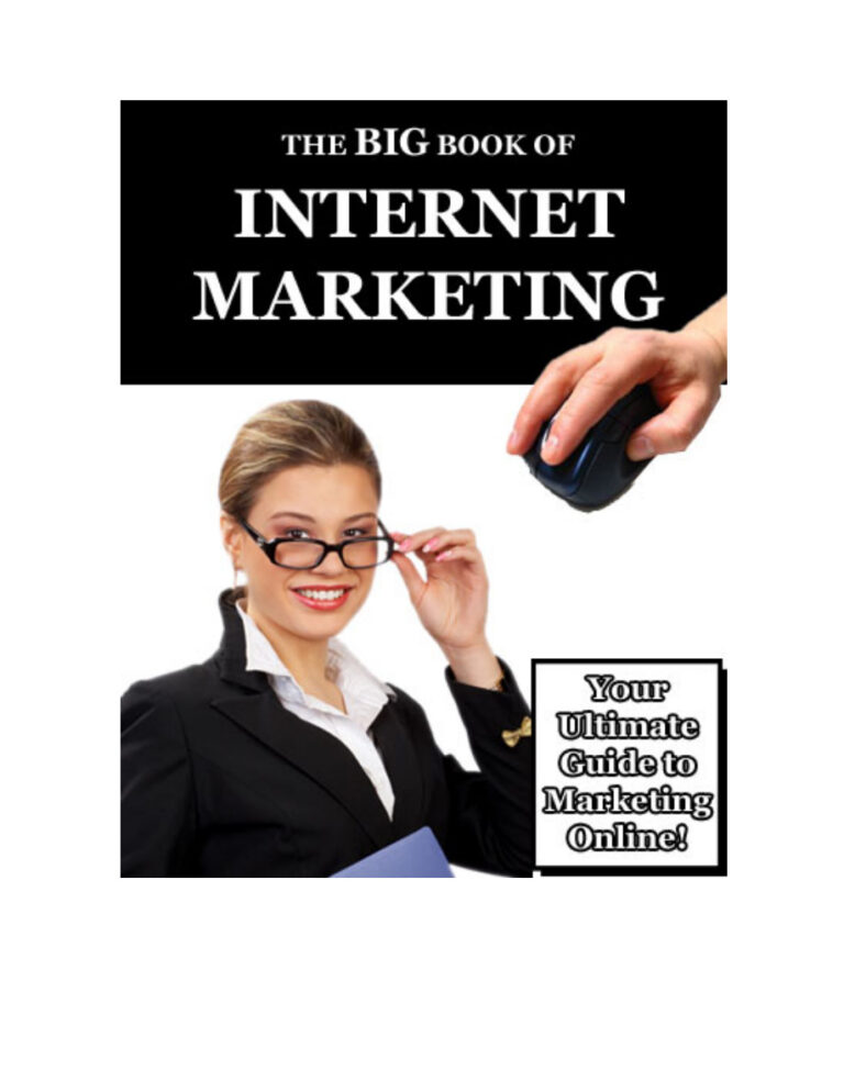 The Big Book of Internet Marketing PDF – Unknown Author
