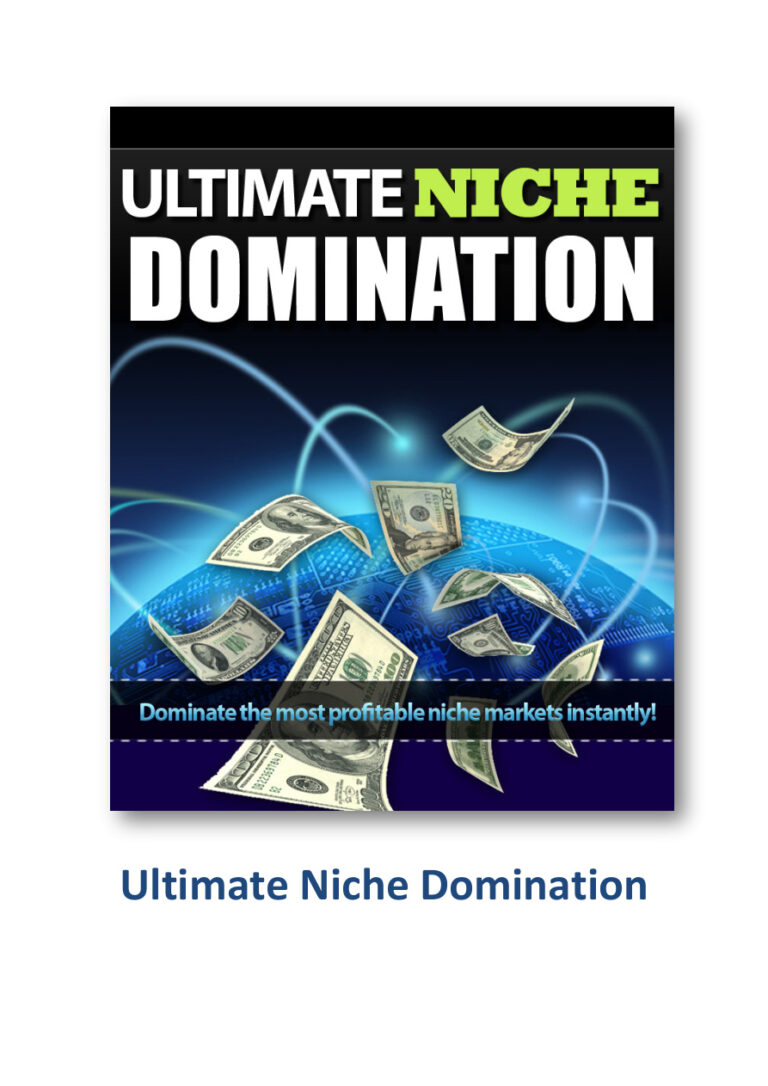 Ultimate Niche Domination PDF – Unknown Author