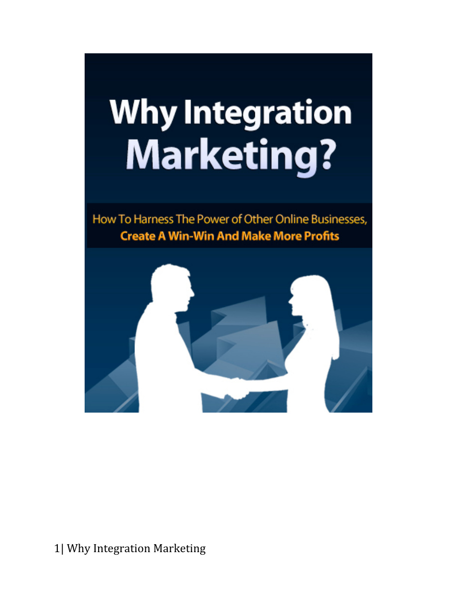 Why Integration Marketing
