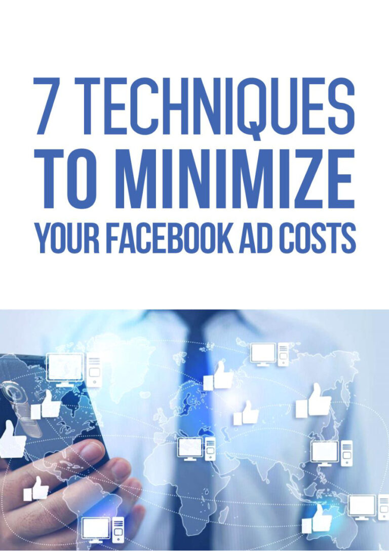 7 Techniques to Minimize Your Facebook Ad Costs PDF – Unknown Author