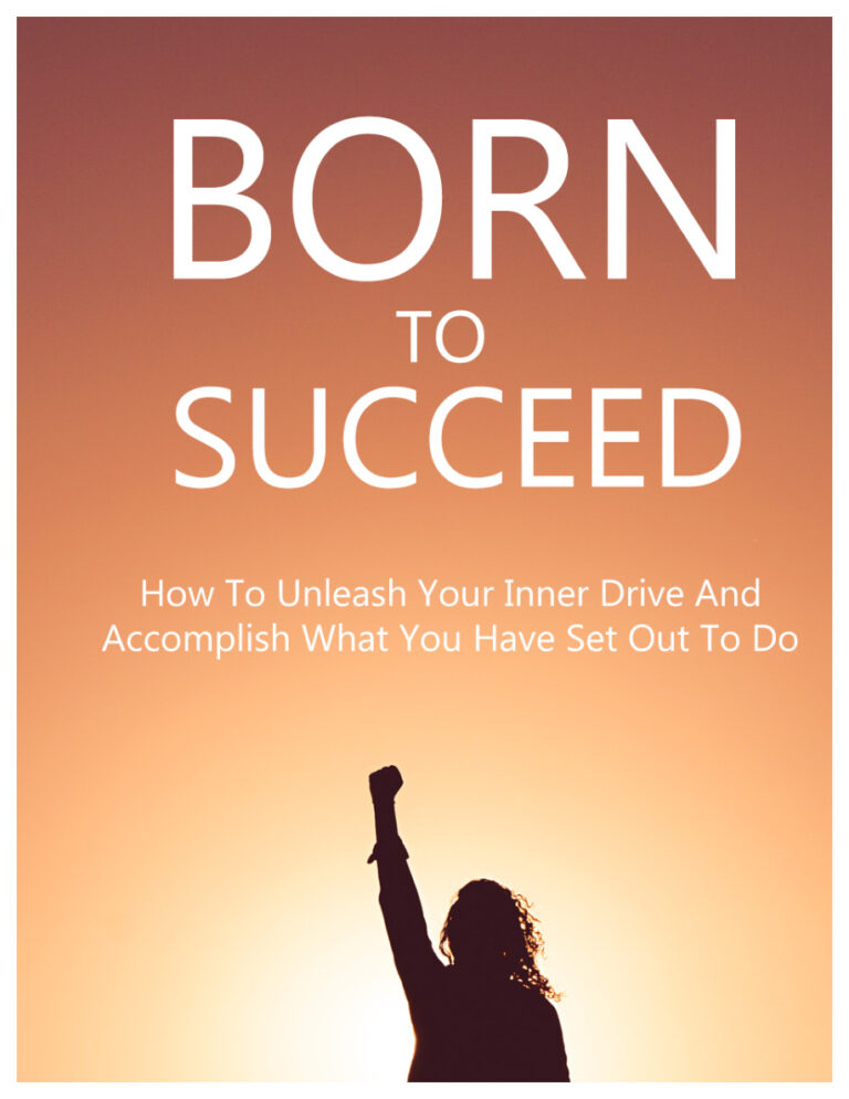 62eed71f9528e born to succeed Kitap Kapağı