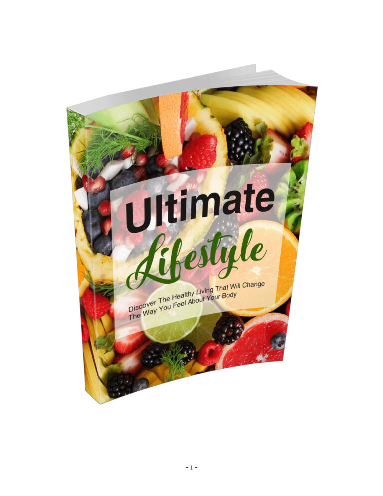 Ultimate Lifestyle PDF – Unknown Author