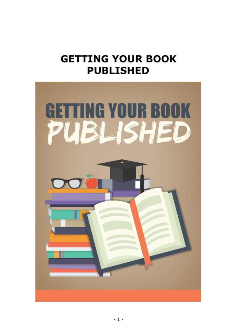 Getting Your Book Published (Edition 2) PDF – Unknown Author