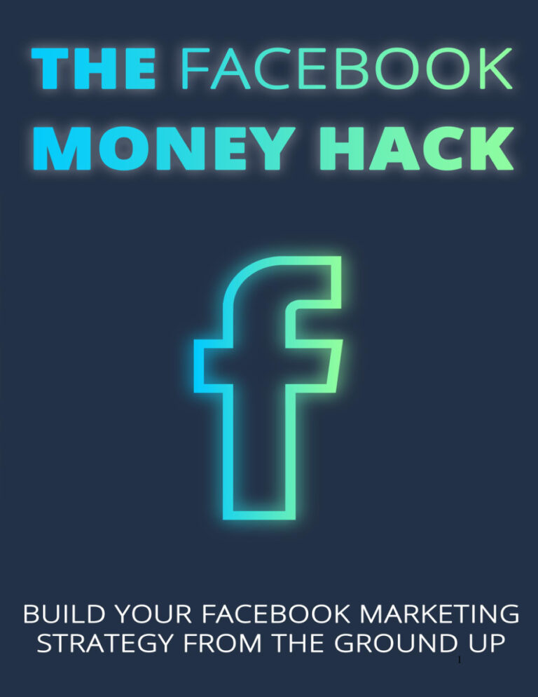The Facebook Money Hack PDF – Unknown Author