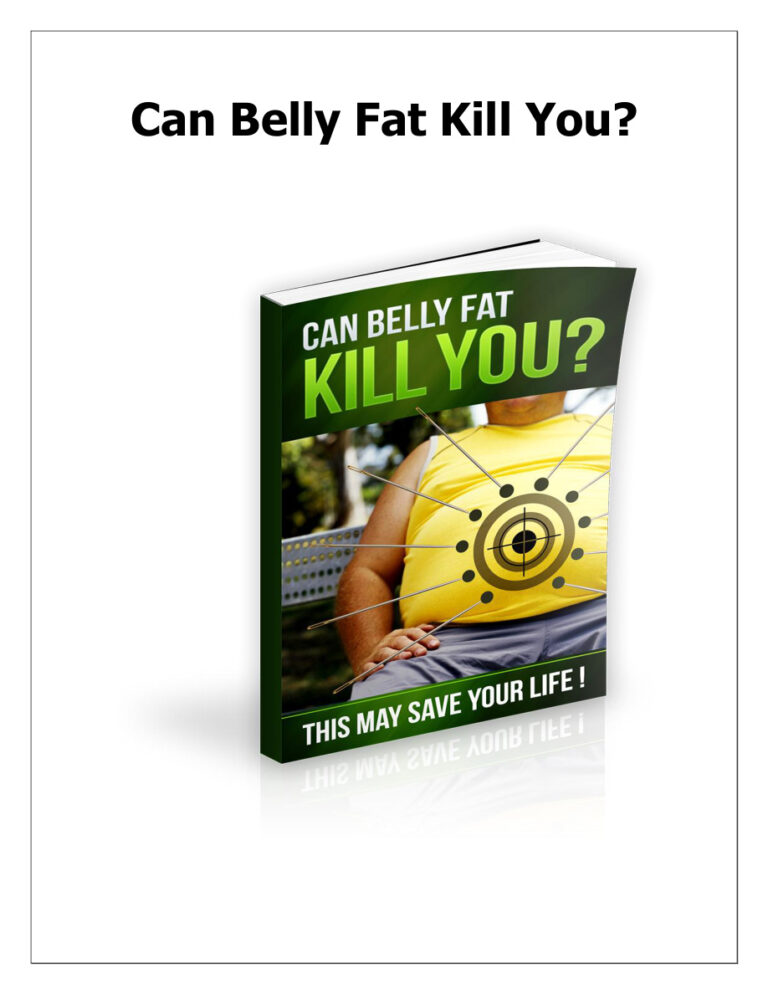 Can Belly Fat Kill You PDF – Unknown Author
