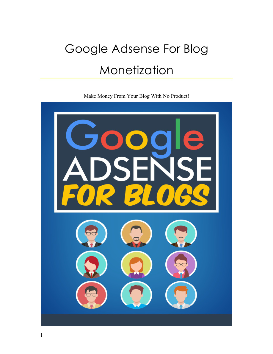Google AdSense for Blogs