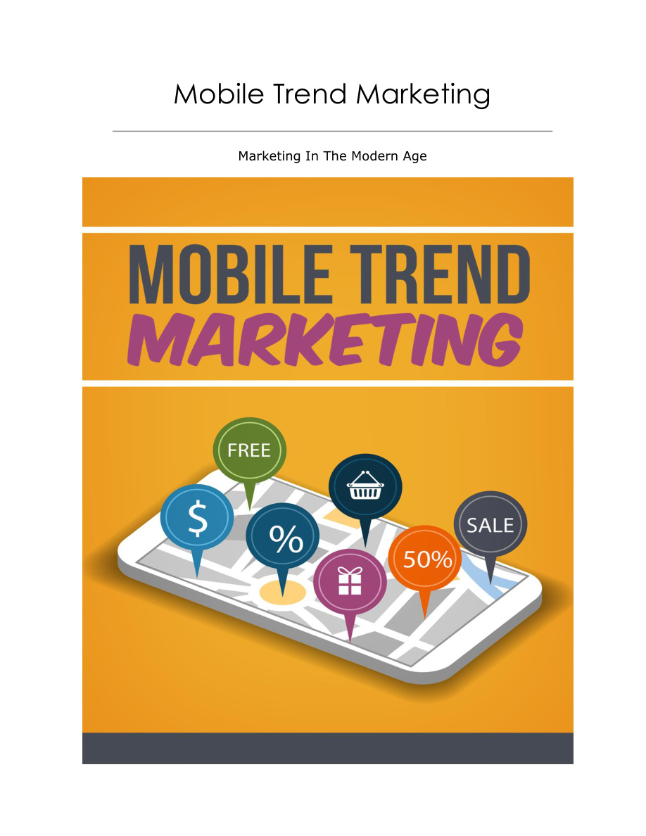 Mobile Trend Marketing
