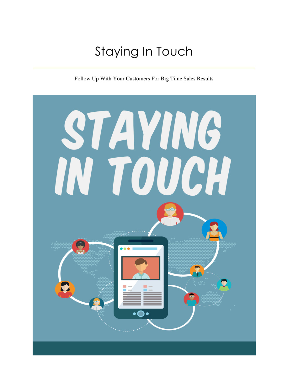 Staying in Touch