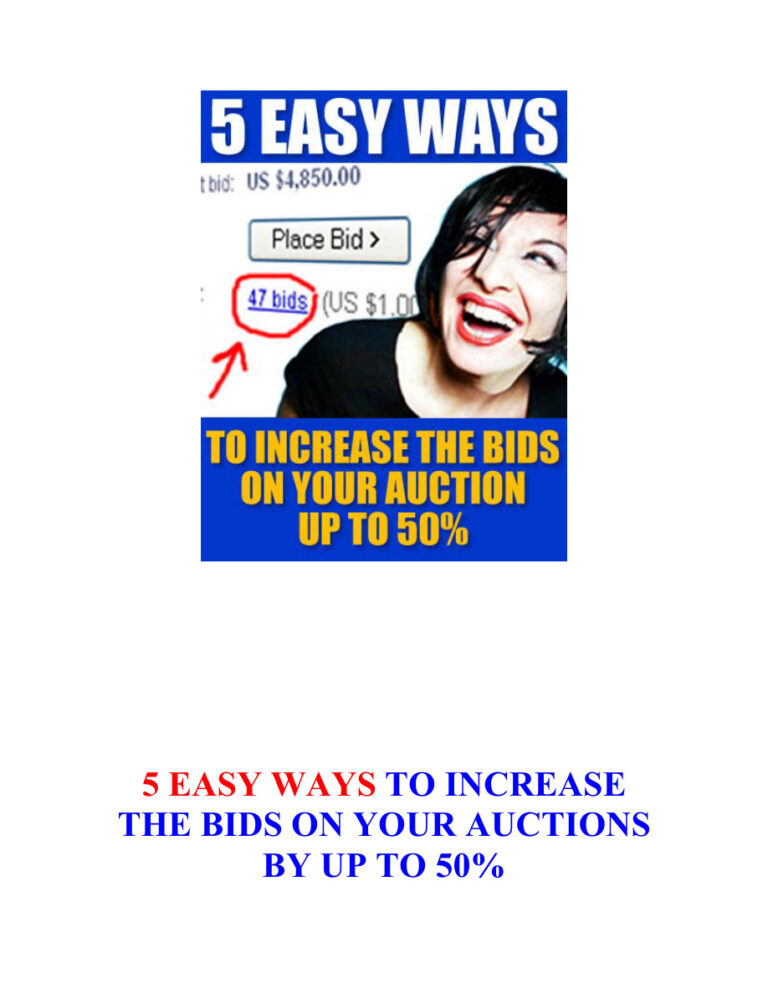 5 Easy Ways to Improve Your Sales PDF Download – Unknown Author