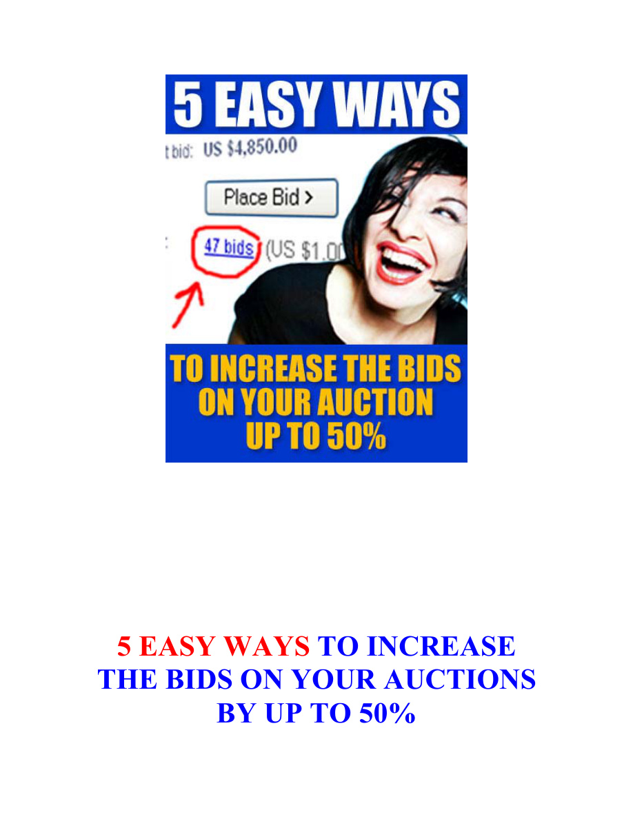 5 Easy Ways to Improve Your Sales PDF Download